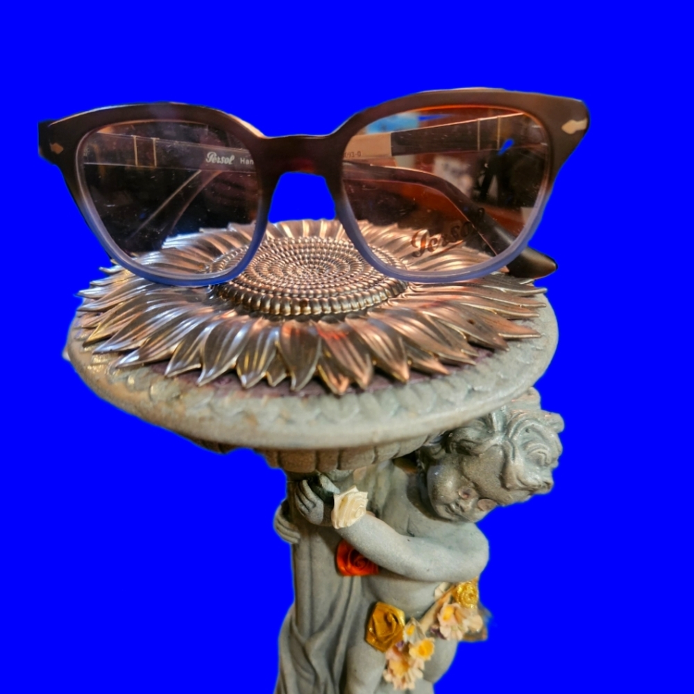 Persol tortoise shell blue frames for prescription glasses